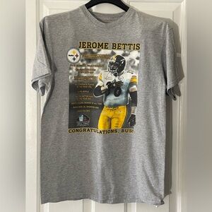 Pittsburgh Steelers Jerome Bettis NFL Tee Size M Great Cond !